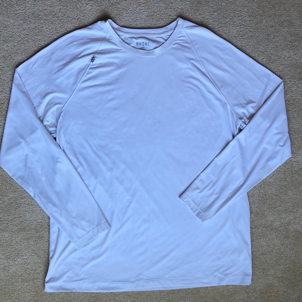 Rhone Men’s XL White Long Sleeve Shirt